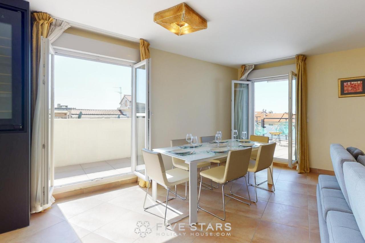 Luxury Beach Five Stars Holiday House Nice Eksteriør bilde