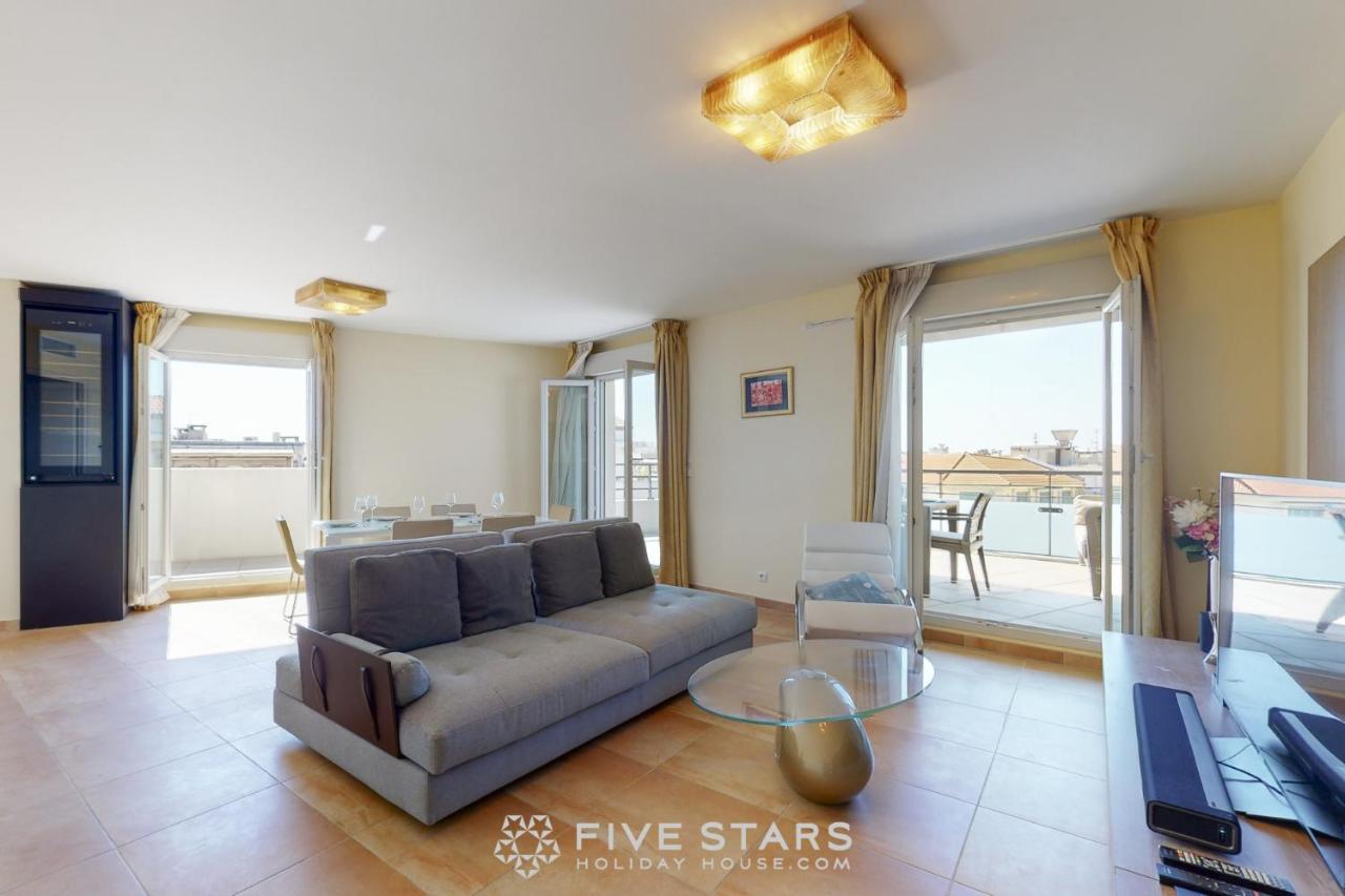 Luxury Beach Five Stars Holiday House Nice Eksteriør bilde